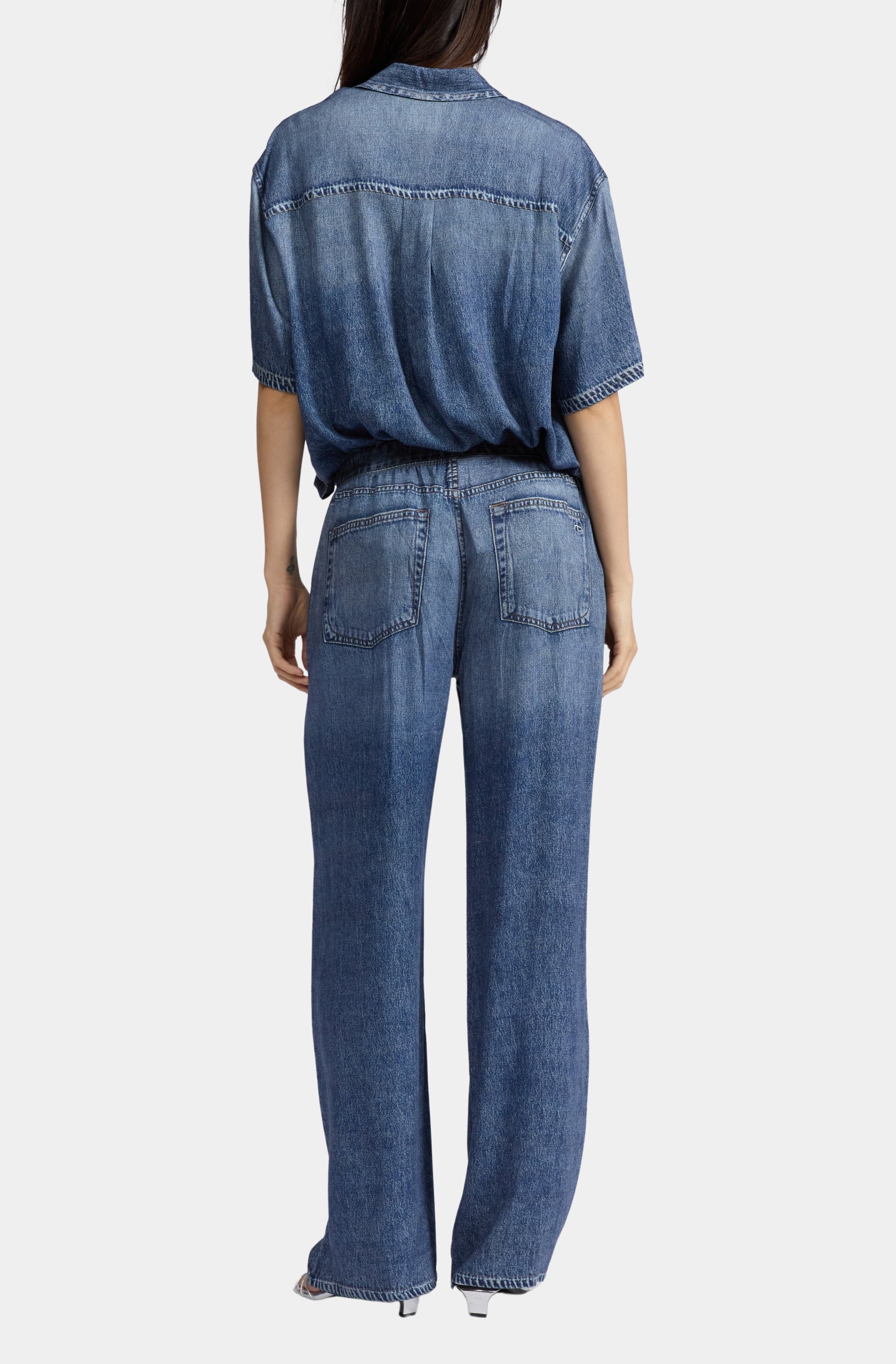 Miramar Slink Wide-Leg Pull On Jeans
