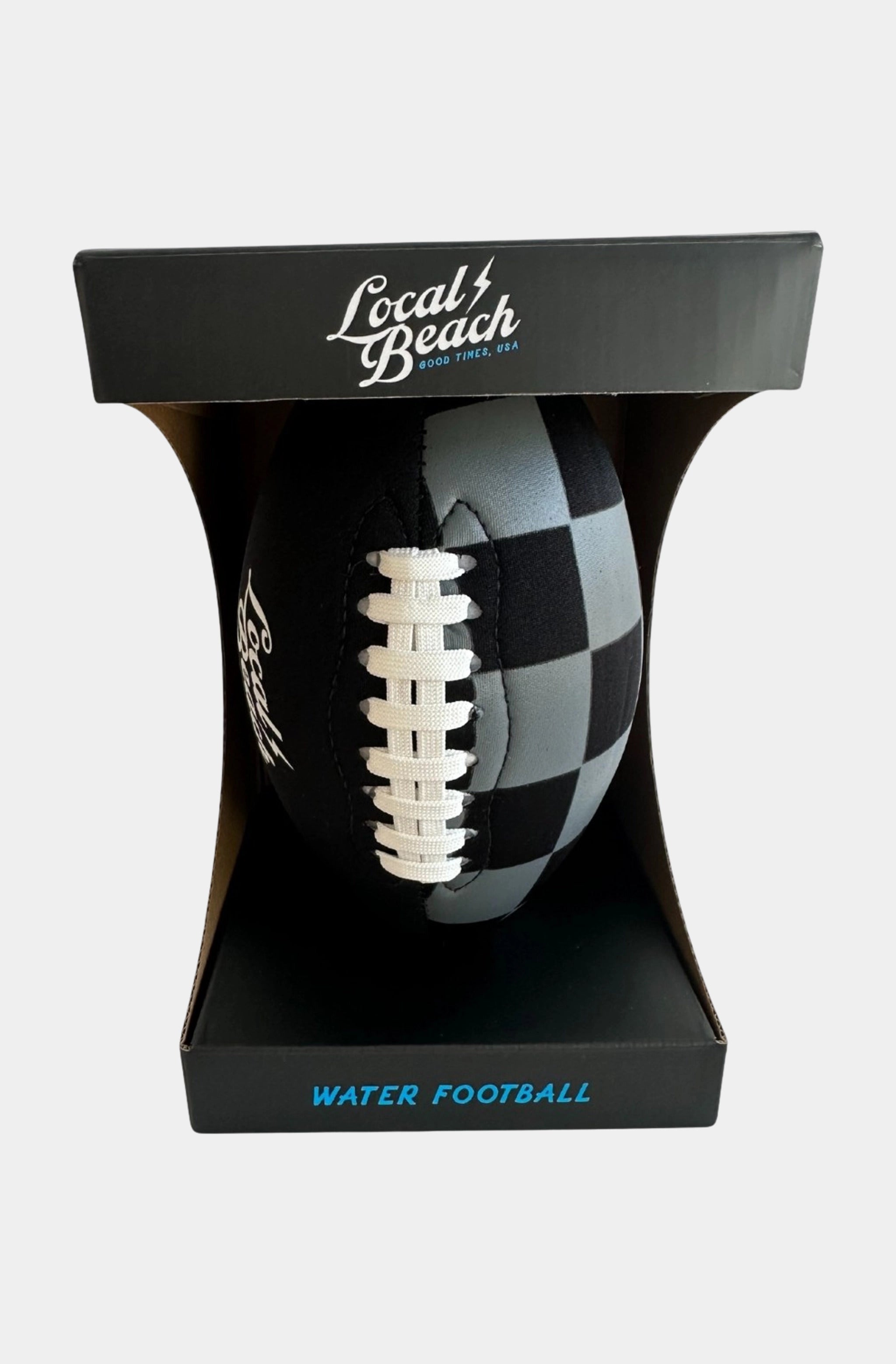 Checker Beach &amp; Water Football