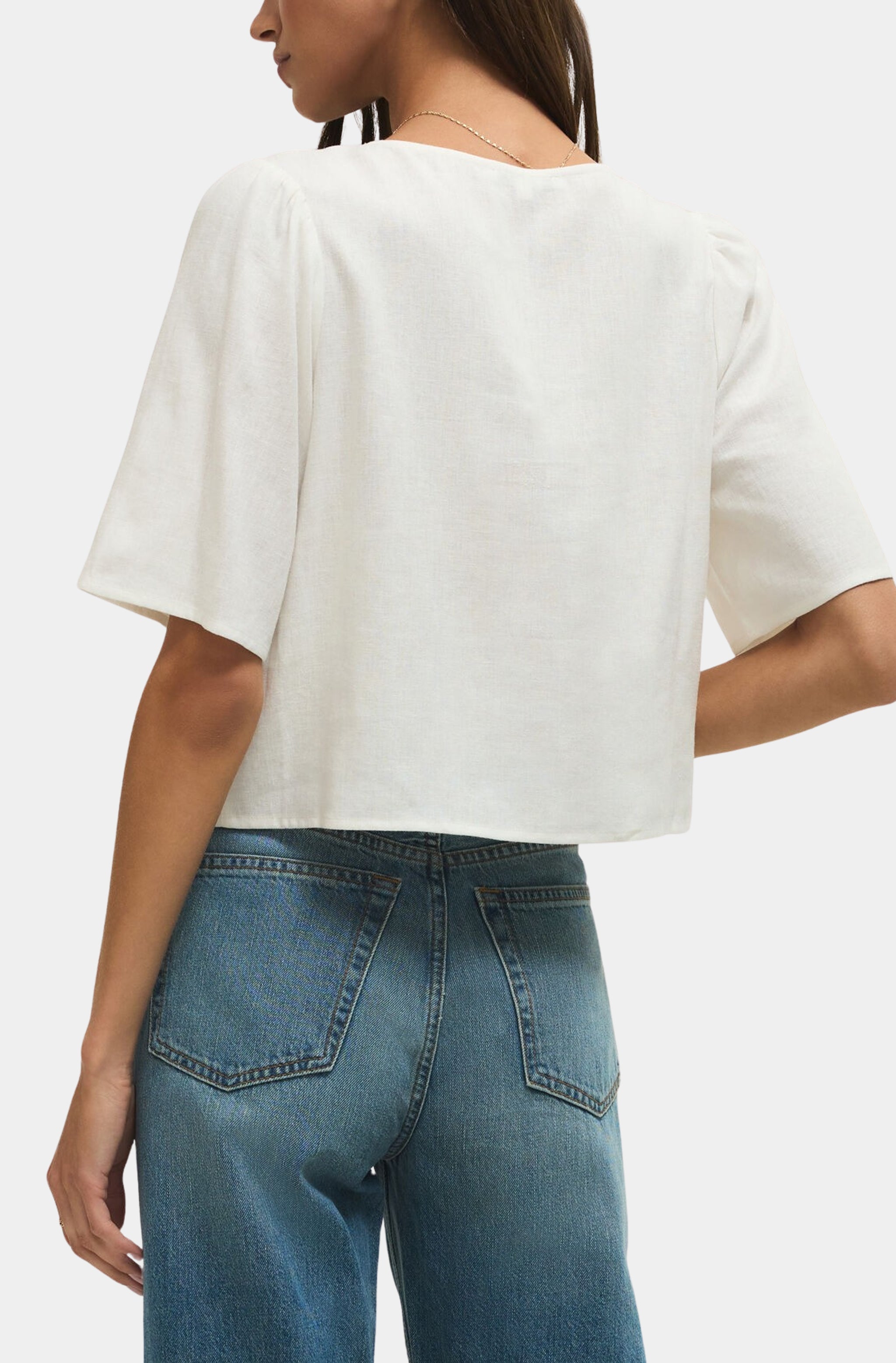 La Belle Linen Top