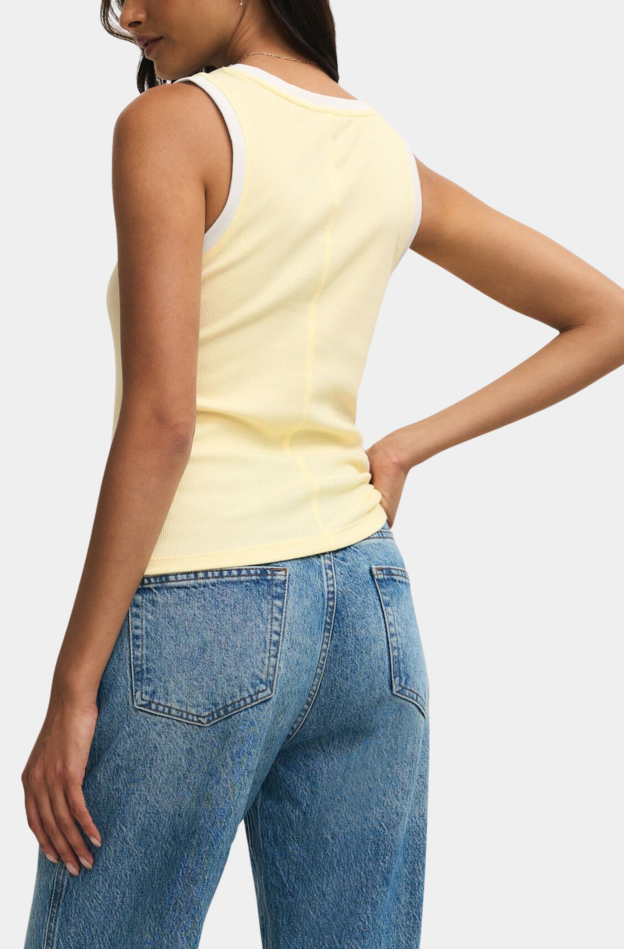 Sirena Colorblocked Rib Tank