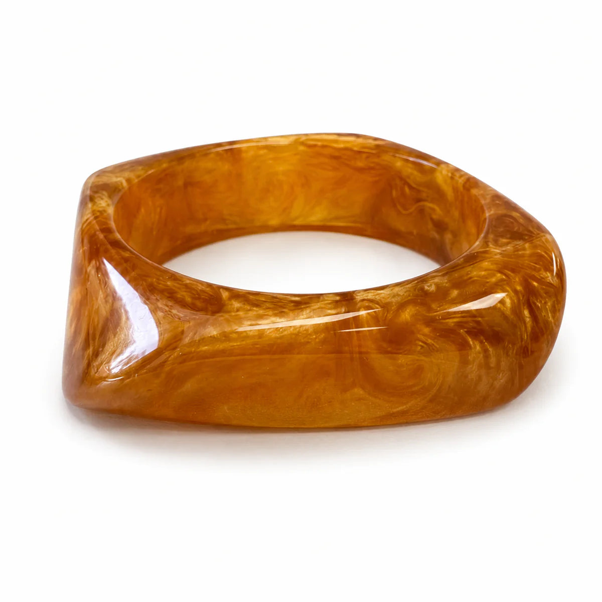 Caramel Acrylic Bangle