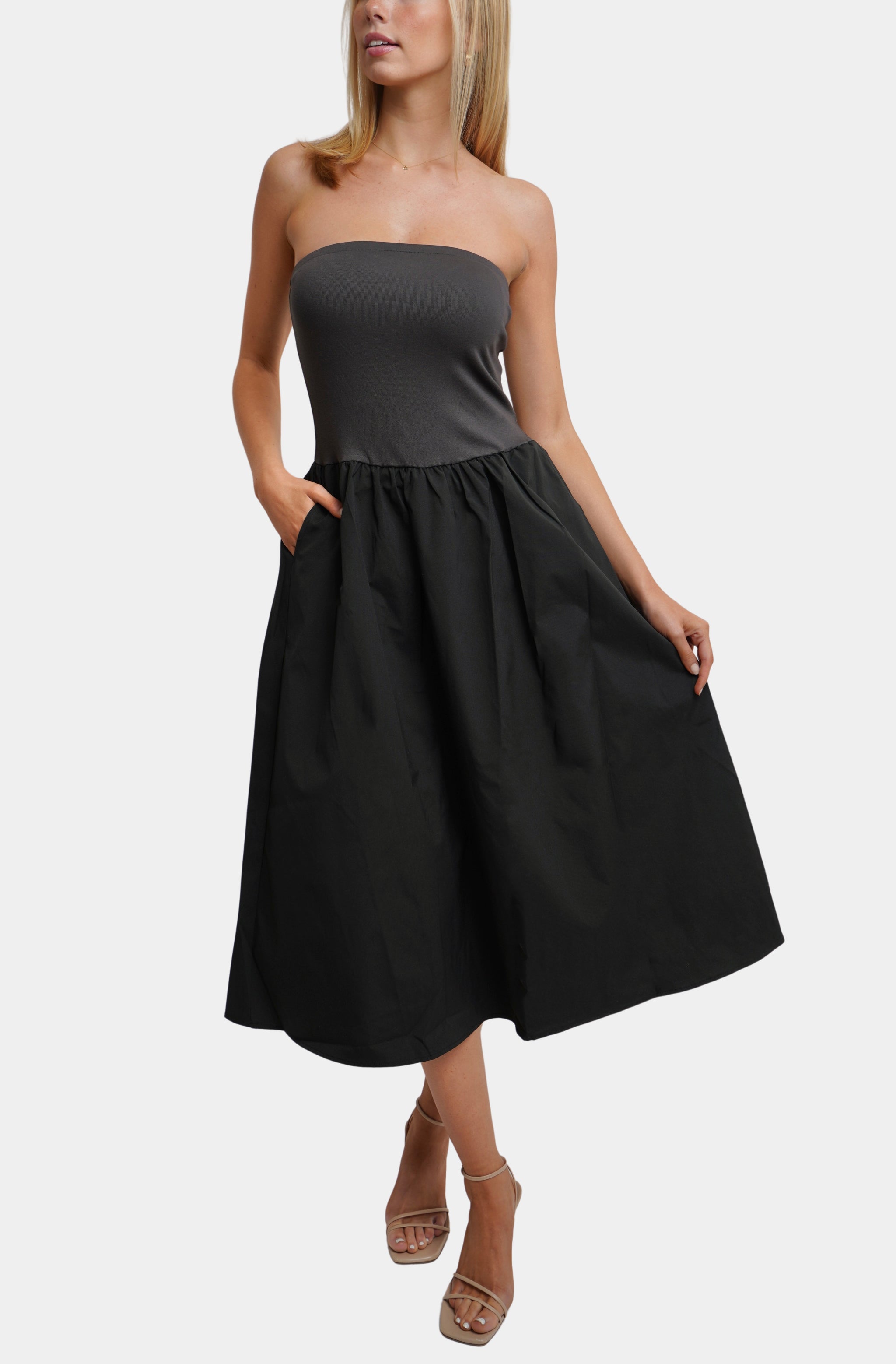 The Tube Top Midi Dress The Tube Top Midi Dress