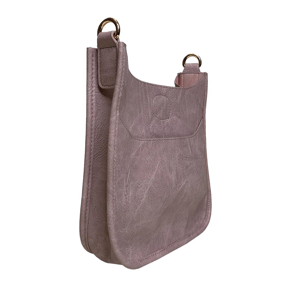Mini Vegan Leather Messenger
