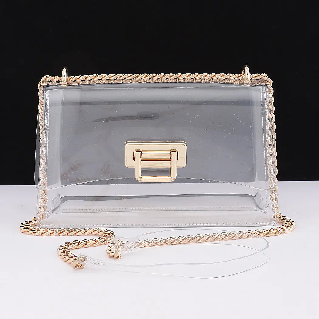 Multi Strap Clear Bag
