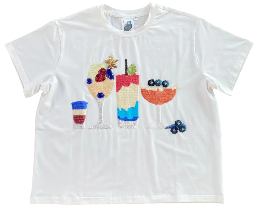 Rum Wine and Blueberry Tee